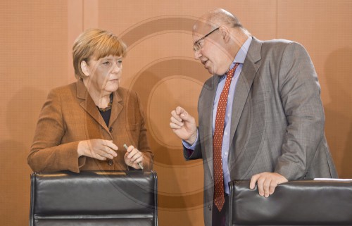 Altmaier + Merkel