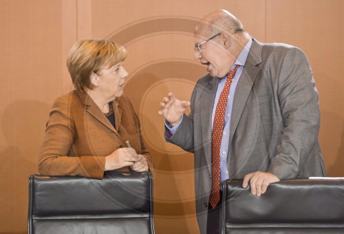 Altmaier + Merkel