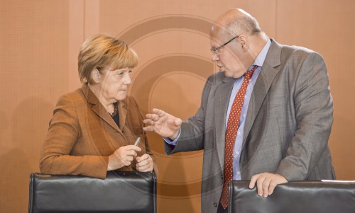 Altmaier + Merkel