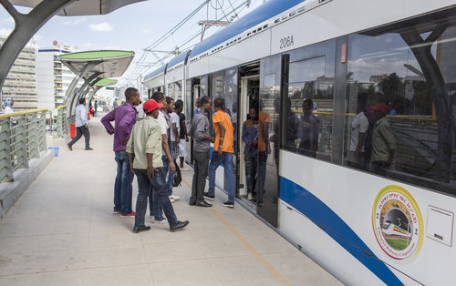 Light-Train in Addis Abeba