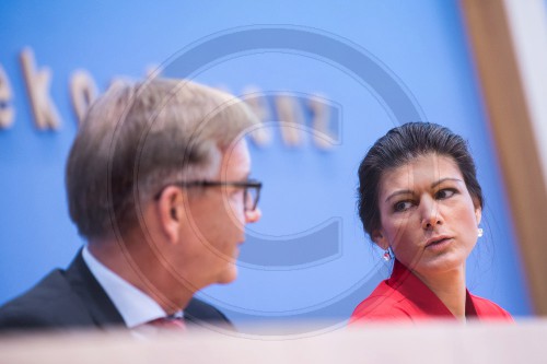 Sahra Wagenknecht und Dietmar Bartsch neue Fraktionsspitze
