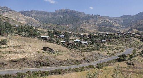 Landschaft in Aethiopien