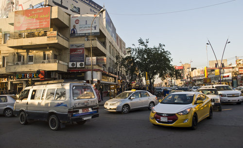 Strassenszene Bagdad