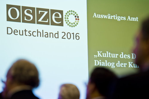 BM Steinmeier bei OSZE-Auftaktveranstaltung Kultur des Dialogs - Dialog der Kulturen