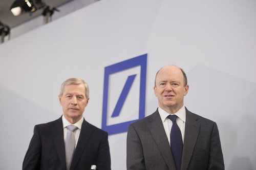 Bilanz-PK Deutsche Bank