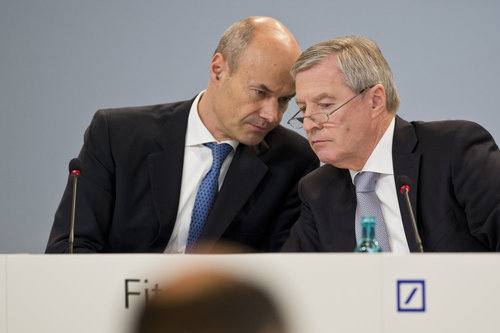 Bilanz-PK Deutsche Bank