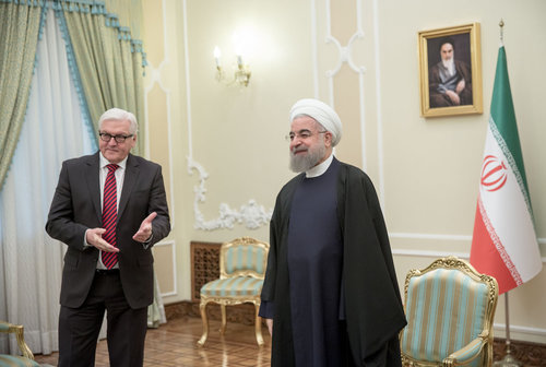 BM Steinmeier im Iran