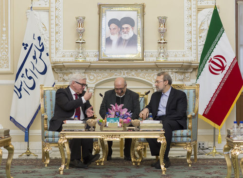 BM Steinmeier im Iran