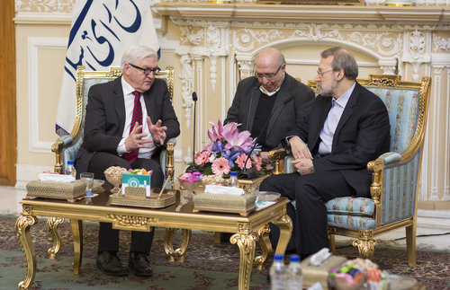 BM Steinmeier im Iran