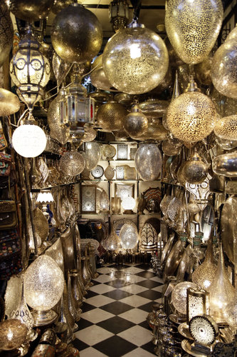 Handgemachte Lampen aus Marokko