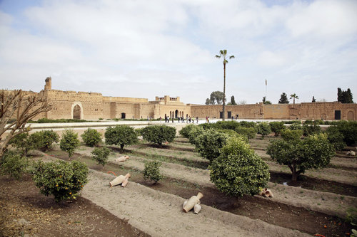 El Badi Palast in Marrakesch