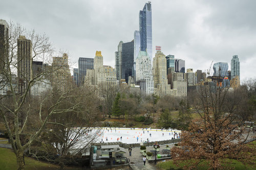 Eislaufbahn im Central Park