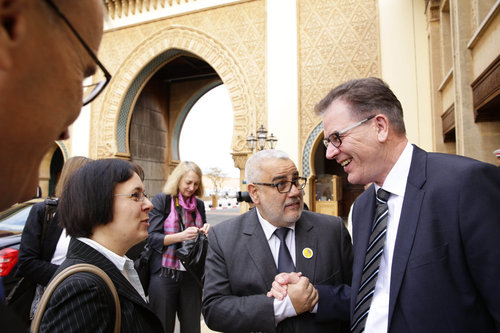 Bundesentwicklungsminister Gerd Mueller, CSU, besucht das Koenigreich Marokko
