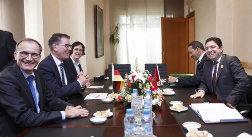 Bundesentwicklungsminister Gerd Mueller, CSU, besucht das Koenigreich Marokko