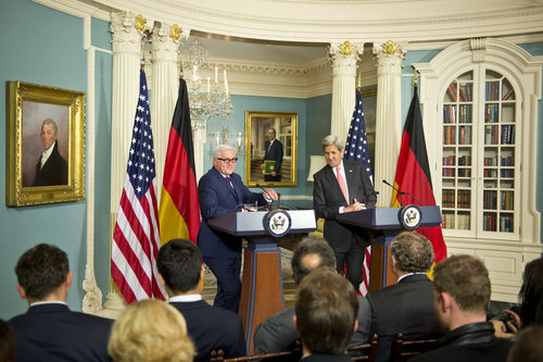 BM Steinmeier besucht die USA