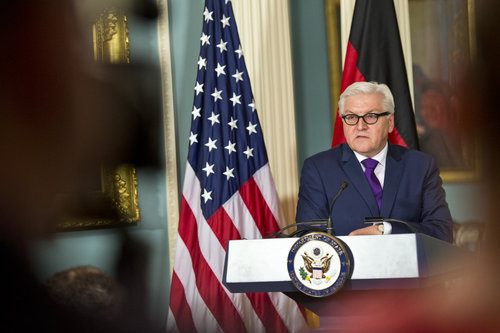 BM Steinmeier besucht die USA