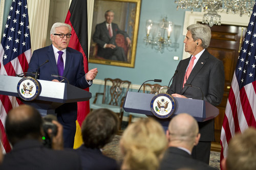 BM Steinmeier besucht die USA