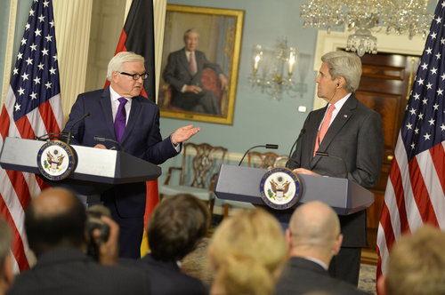 BM Steinmeier besucht die USA