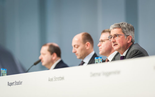 Jahrespressekonferenz Audi