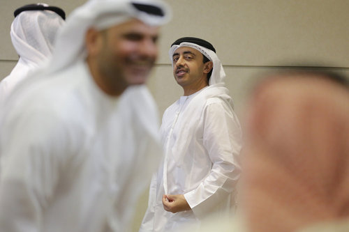 Scheich Abdullah bin Zayed Al Nahyan