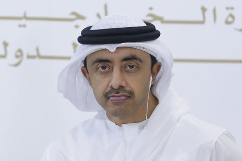 Scheich Abdullah bin Zayed Al Nahyan