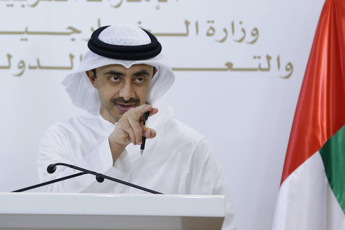 Scheich Abdullah bin Zayed Al Nahyan