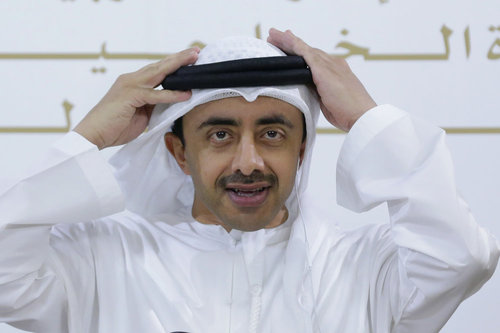 Scheich Abdullah bin Zayed Al Nahyan