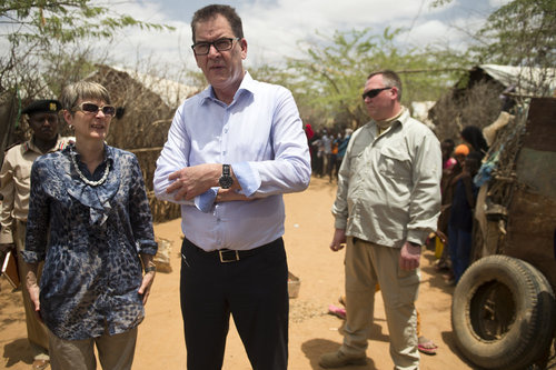 BM Mueller besucht Kenia