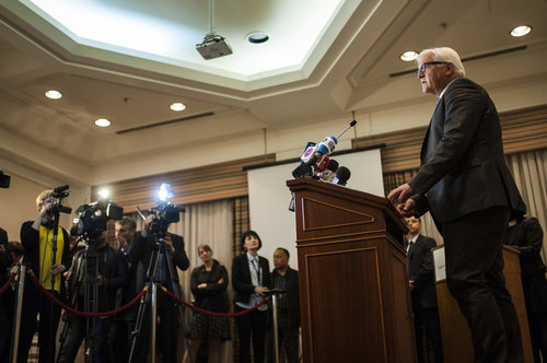 Frank-Walter Steinmeier in Usbekistan