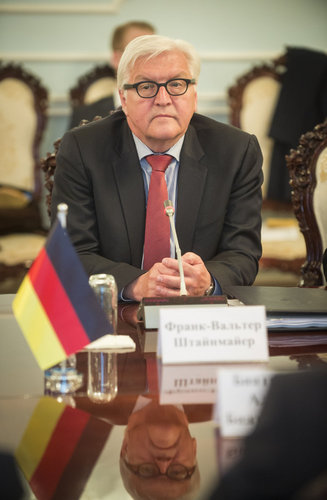 Frank-Walter Steinmeier in Kirgisistan