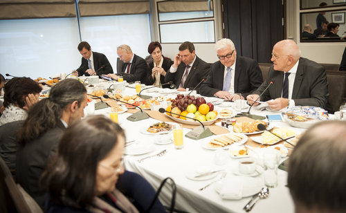 Frank-Walter Steinmeier in Kirgisistan