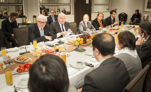 Frank-Walter Steinmeier in Kirgisistan