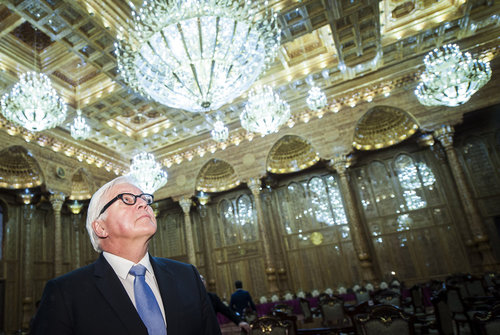 Frank-Walter Steinmeier in Tadschikistan