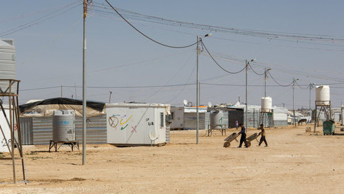 Fluechtlingscamp in Jordanien