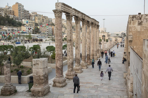 Das Roman Theater in Amman