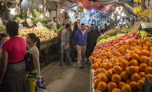 Marktszene in Amman