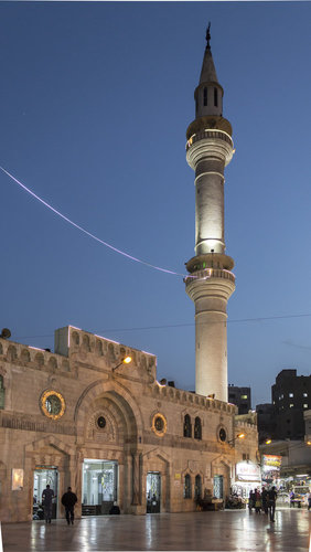 Grand Husseini Moschee in Amman