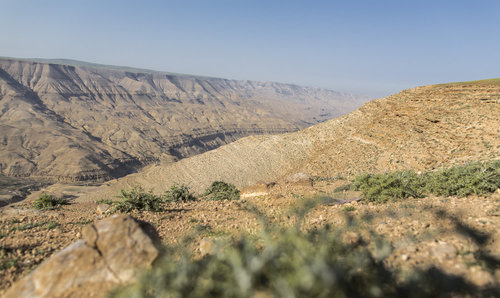 Mujib Damm in Jordanien