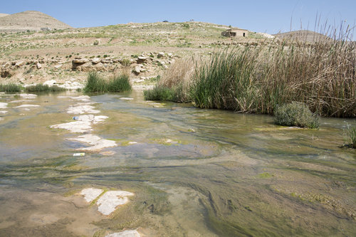 See im Wadi Hedan in Jordanien