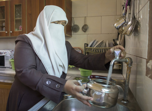 Verbrauch von Trinkwasser in Jordanien