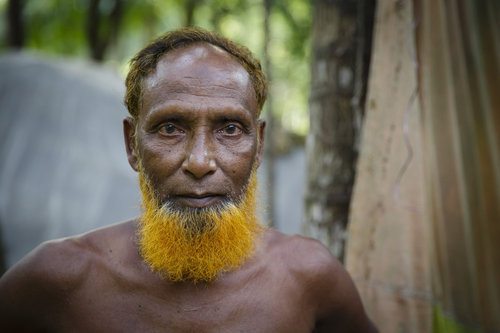 Portrait eines Bangladeschi
