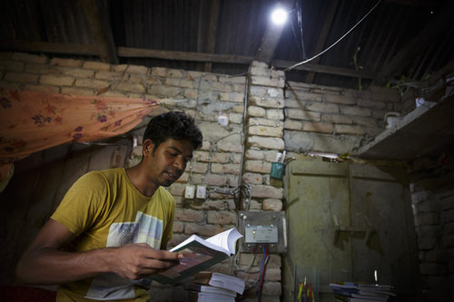 Nutzung von Solarenergie in Bangladesch