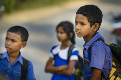 Schulkinder in Bangladesch