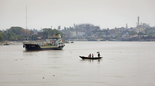 Schiffsverkehr in Bangladesch