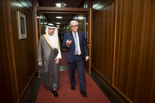 Steinmeier trifft Aussenminister von Saudi-Arabien