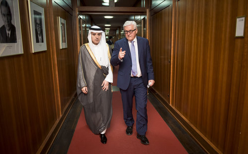 Steinmeier trifft Aussenminister von Saudi-Arabien