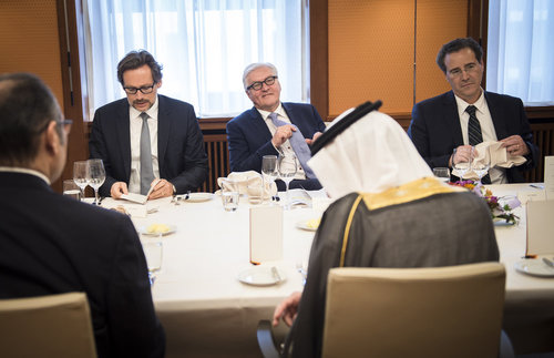 Steinmeier trifft Aussenminister von Saudi-Arabien