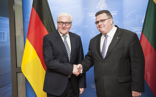 BM Steinmeier in Wilna