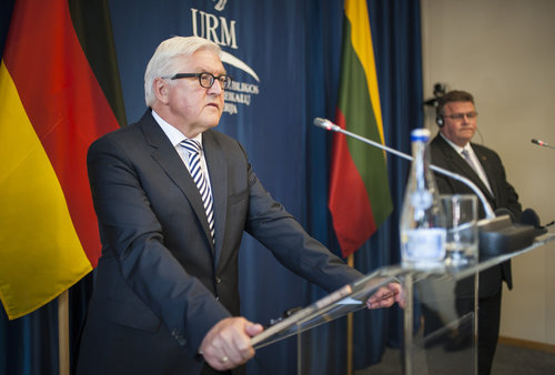 BM Steinmeier in Wilna