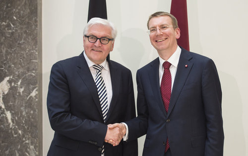 BM Steinmeier in Riga